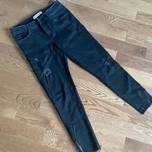 Zara vintage ripped jeans